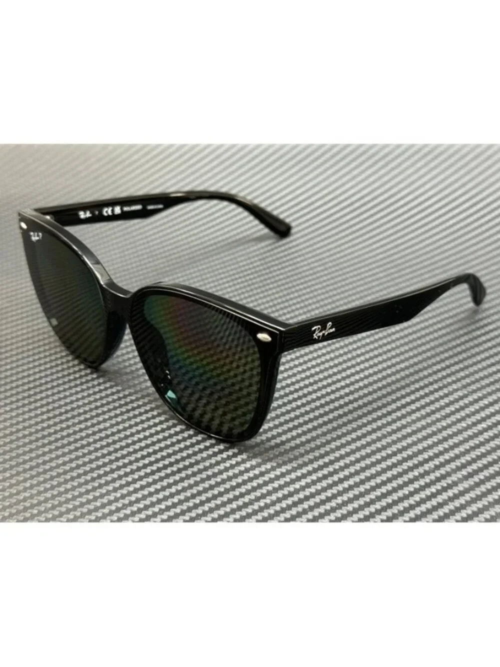 New Ray-Ban Men Black Sunglasses 66-15-145